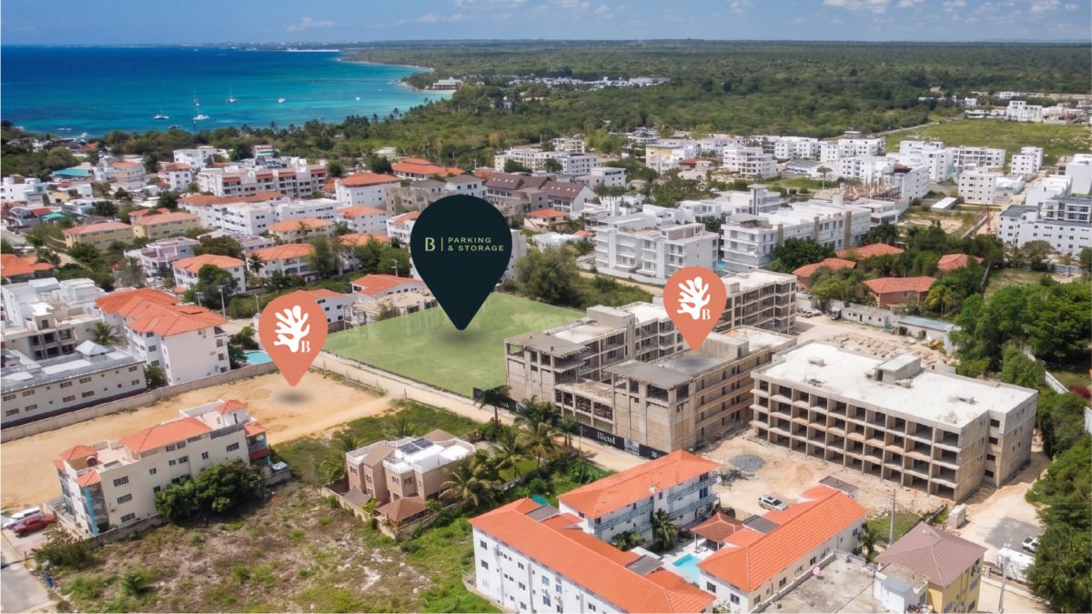 Ubicación de BECCA Parking & Storage junto a Blend en Bayahibe