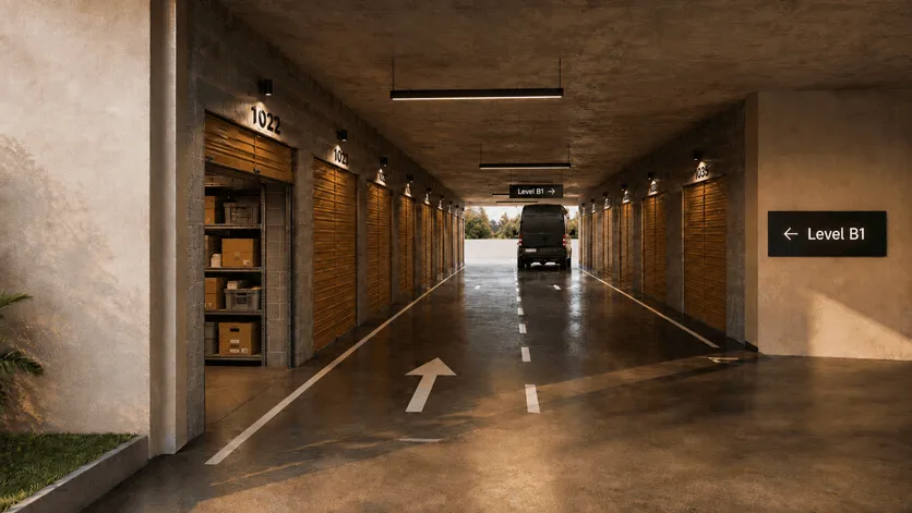 Lockers en propiedad — BECCA Parking & Storage, Bayahíbe